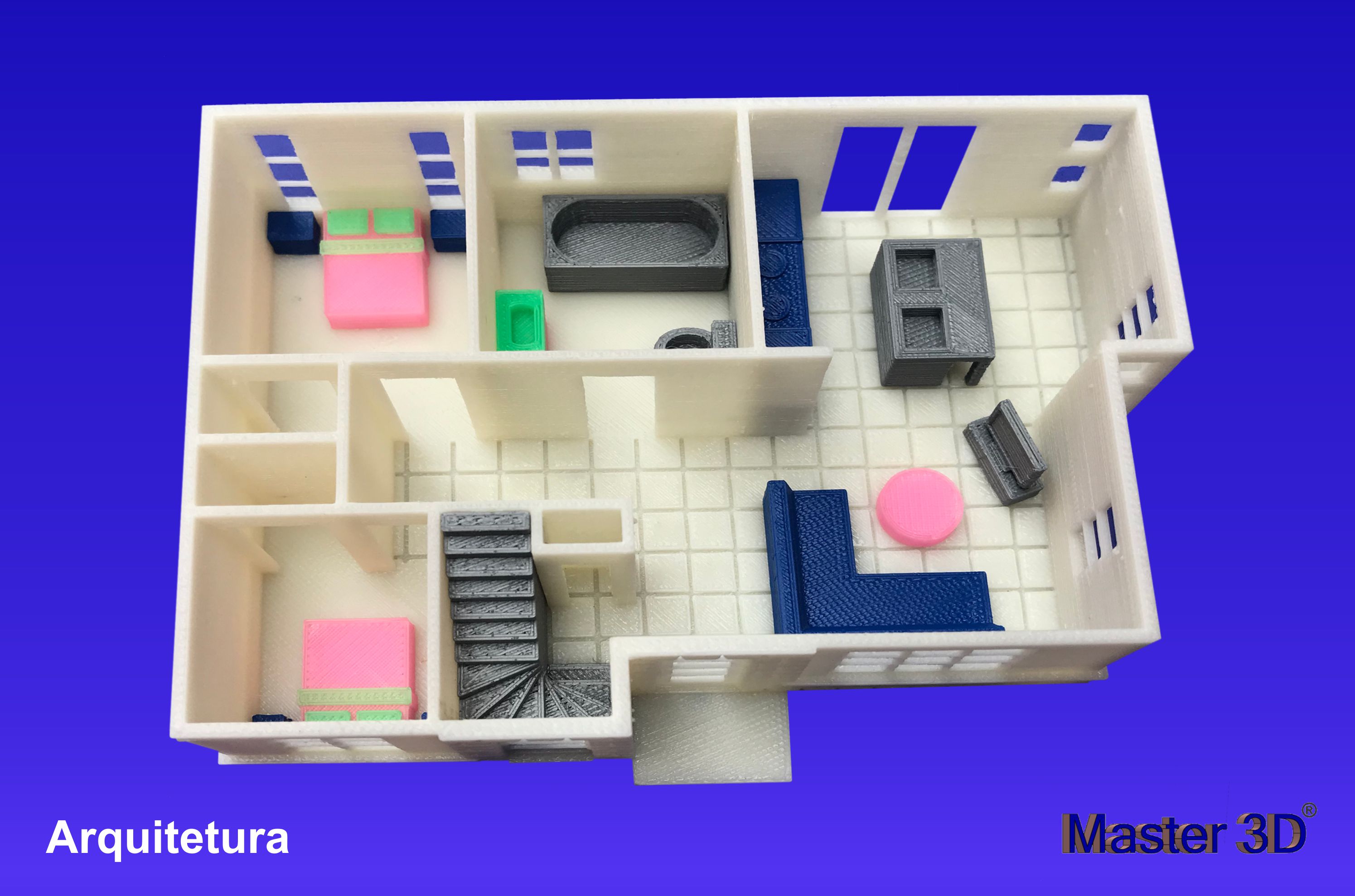 Maquete Casa 3D